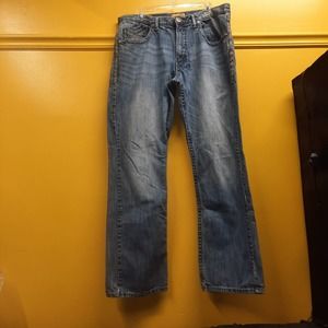 Mens Wrangler 20x Jeans Style 42 Vintage Bootcut 42MWXBB 36 X 34
